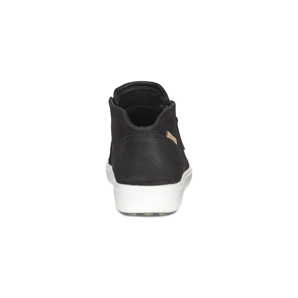 Womens Boots - ECCO Soft 7 Low - Black - 4503OGVFI